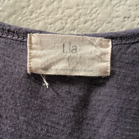 T.la peplum shirt from anthropologie - Picture 2 of 3